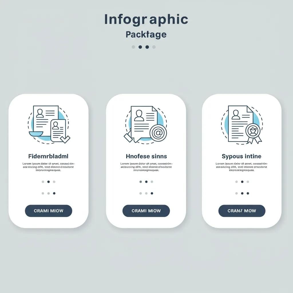 Visual depiction of affordable resume writing packages, highlighting key features and pricing tiers